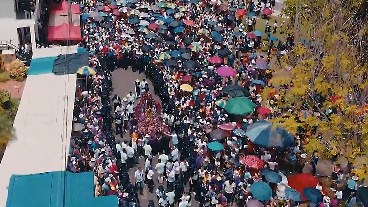 Atalaya vive cierre masivo de festividades religiosas del Nazareno