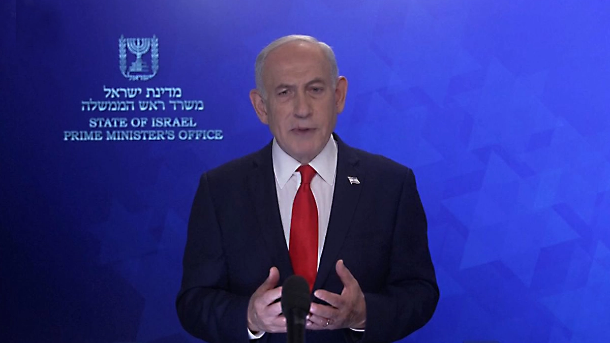 Netanyahu descarta una “guerra interminable” y asegura que la ofensiva traerá paz a Irán