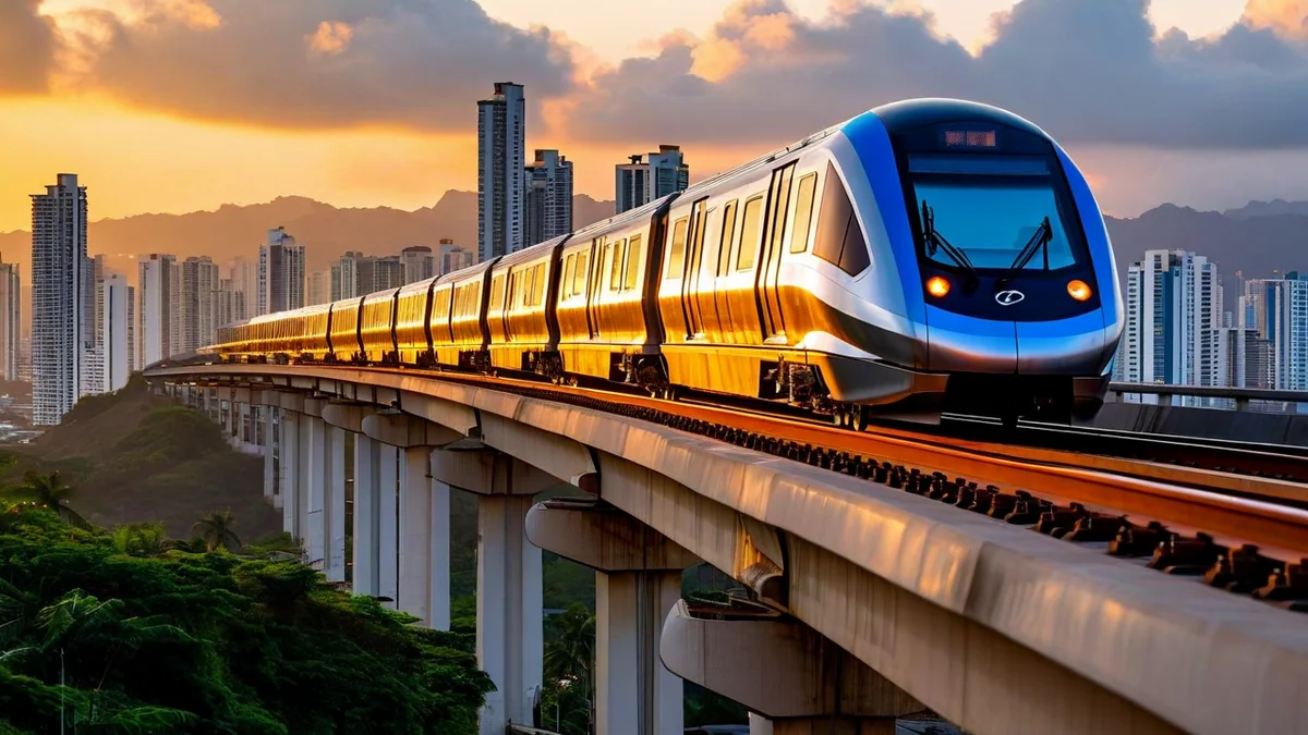 Línea 3 del Metro de Panamá Avanza con Pruebas de Monorrieles y Señalización